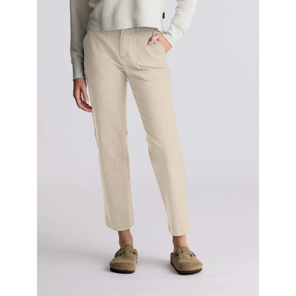 Free Fly Folly Twill Pants Womens Size 14 in the color stone